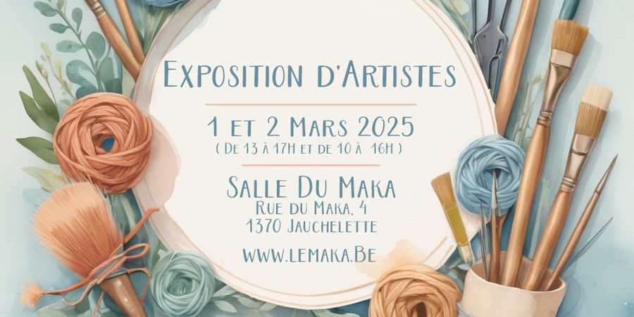 image - Exposition d'artistes organisée par Le Maka