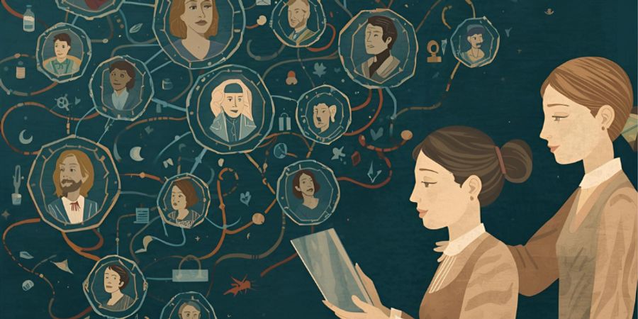 image - Les nuits d'encre | Dessine ton arbre généalogique