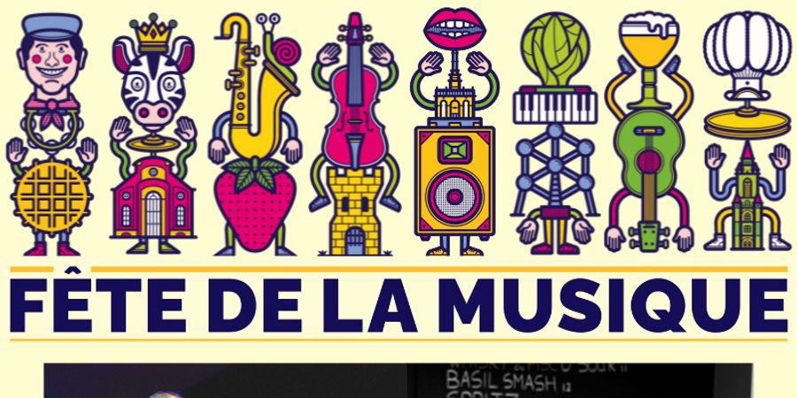 image - Fête de la Musique 2024 - Acarts, Raios, Lizard