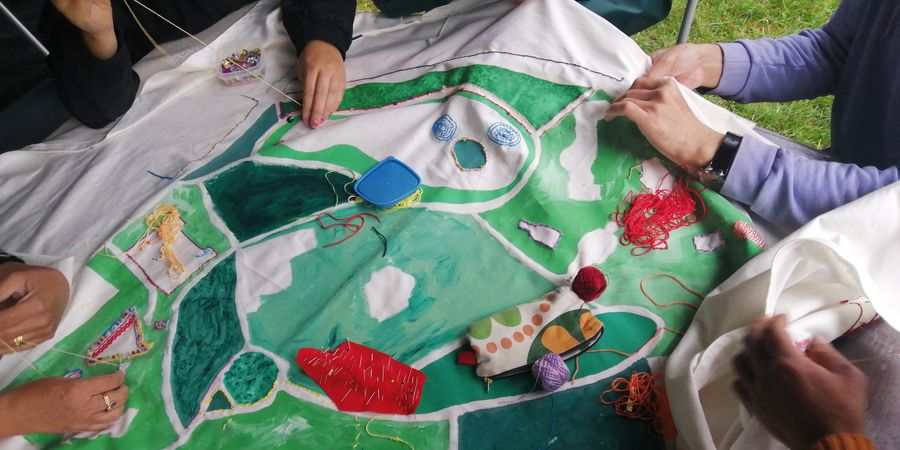 image - Territoires brodés - Escale dans l'atelier de Stéphanie Gosuin