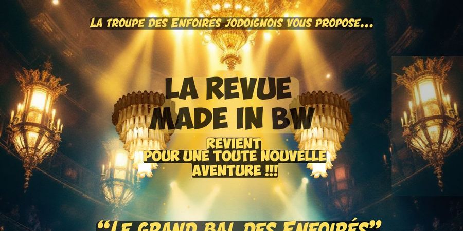 image - LA REVUE MADE IN BW : Le Grand Bal des Enfoirés