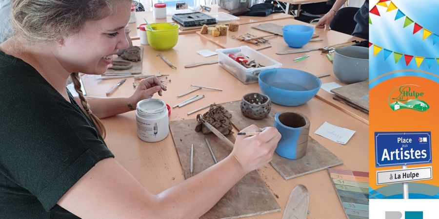 image - Place aux Artistes à la Hulpe | Atelier de céramique artisanale - matin