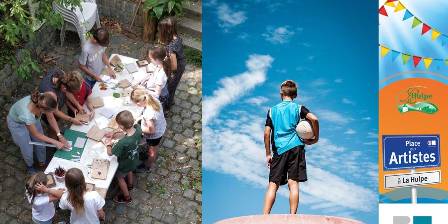 image - Place aux Artistes à La Hulpe | Stage Nature & Créativité & Sports