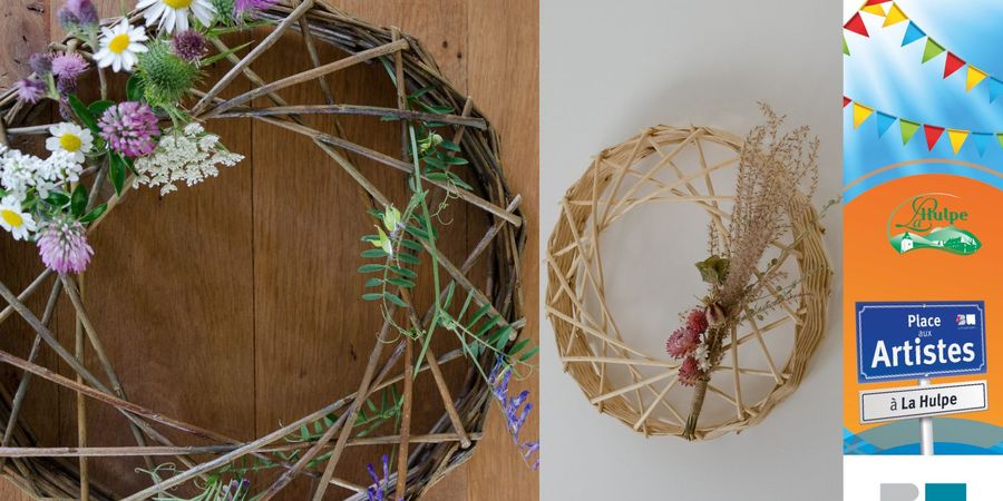 image - Place aux Artistes à La Hulpe | Atelier de création d'une décoration murale ou de table ronde