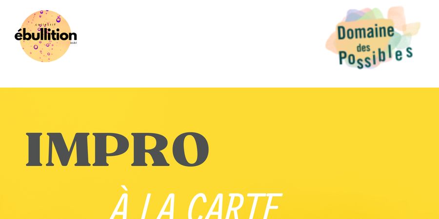 image - Impro à la carte !