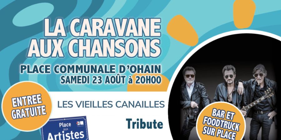 image - Place aux Artistes à Lasne | Les Caravanes de l'été : le Trio des Légendes