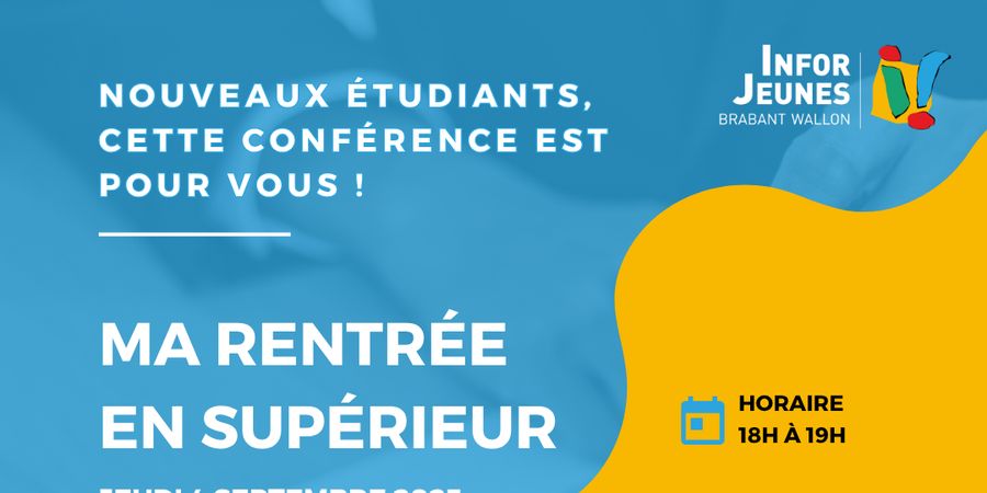 image - Séance d'infos : Ma rentrée en supérieur