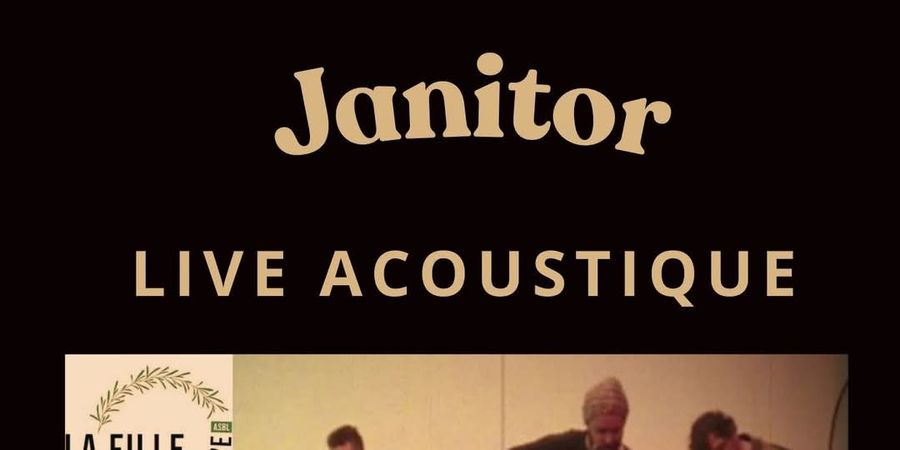 image - janitor Live acoustique à la Fille de son Père