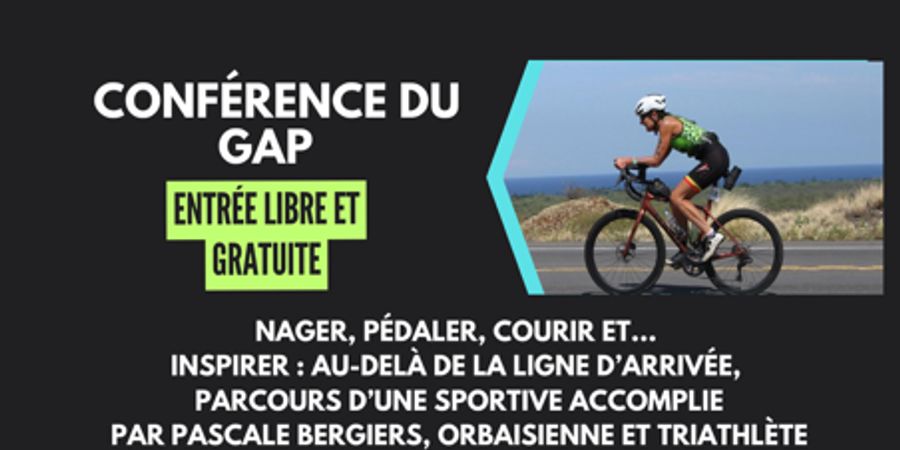 image - Conférence à Thorembais - Pascale Bergiers PERFORMER DE L IRON MAN D'HAWAY