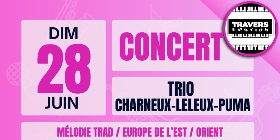 image - Concert : Trio Charneux – Leleux – Puma