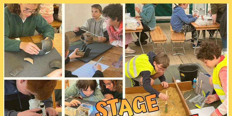 image - Stage Archéologie - Réduction pour les dernières places !