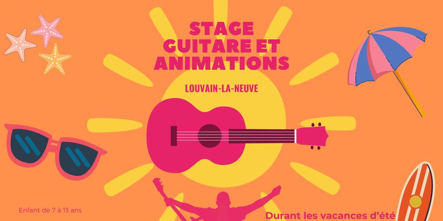 image - Stage guitare et jeux