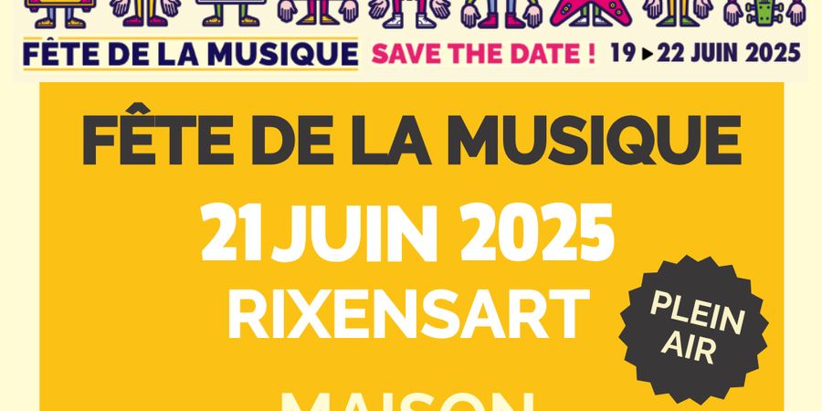 image - La Fête de la Musique à Rixensart
